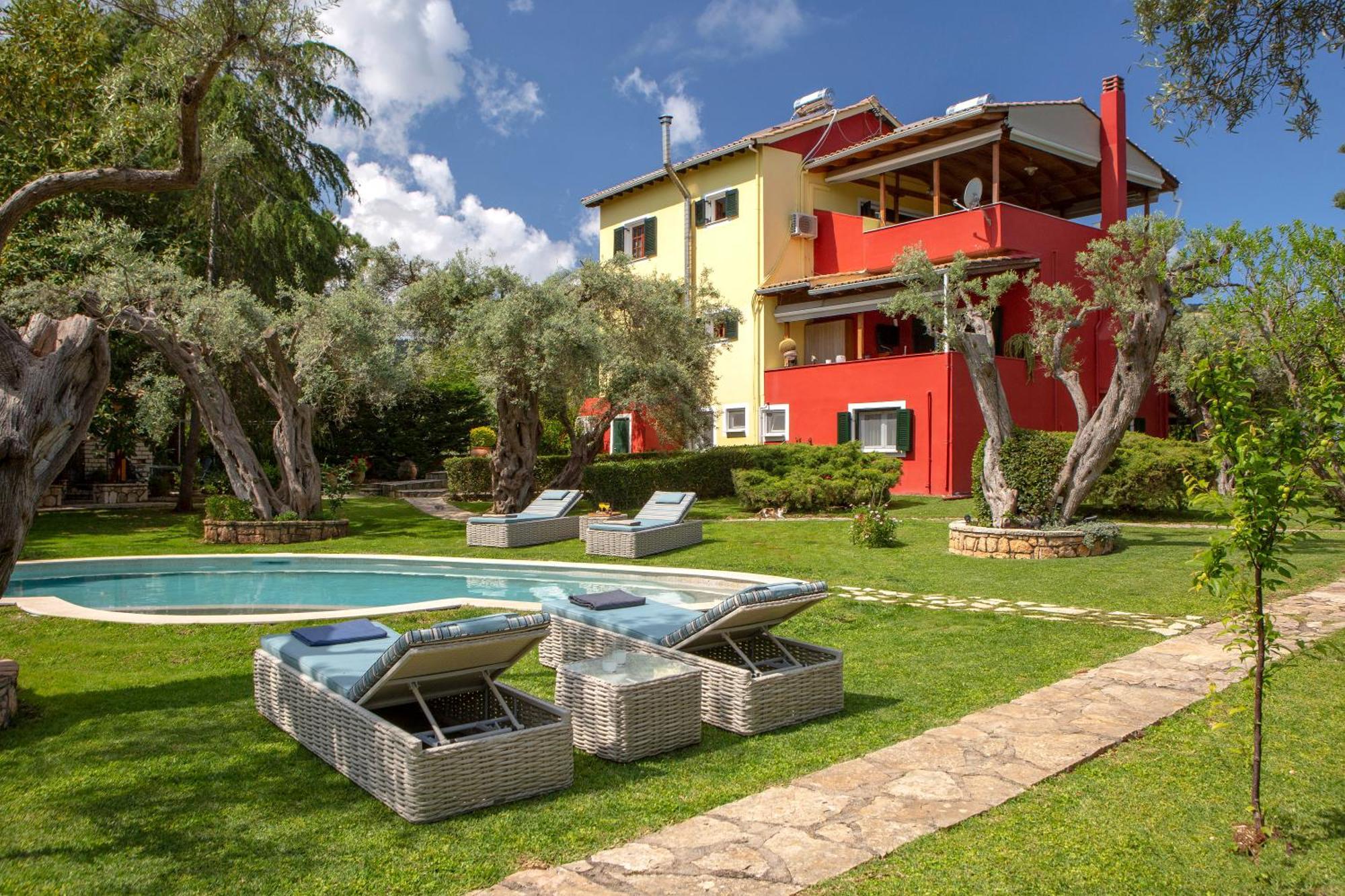 Poly'S Villa Lefkada Apolpaina Exterior foto